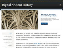 Tablet Screenshot of digitalancienthistory.com